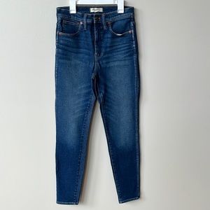 Madewell 10” High Rise Skinny Jeans size 28